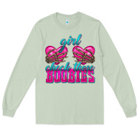 Matcha Girl Check Those Boobies Long Sleeve Tee - texasbilliewilder