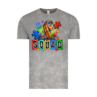 Cloud Rock basketball support squad autism Vintage Tee - Zillion Design Studio