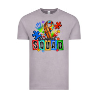 Vintage Zinc basketball support squad autism Vintage Tee - Zillion Design Studio