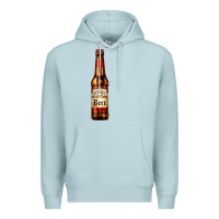 Blue Mist red beer bottle Premium Hoodie - AdoDesignShop