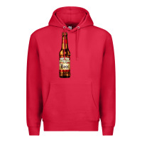 Cardinal red beer bottle Premium Hoodie - AdoDesignShop
