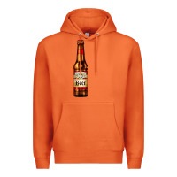 Carrot red beer bottle Premium Hoodie - AdoDesignShop