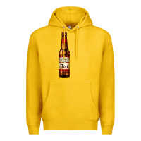 Lemon red beer bottle Premium Hoodie - AdoDesignShop