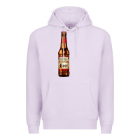 Lilac red beer bottle Premium Hoodie - AdoDesignShop
