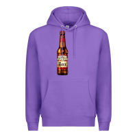 Purple red beer bottle Premium Hoodie - AdoDesignShop