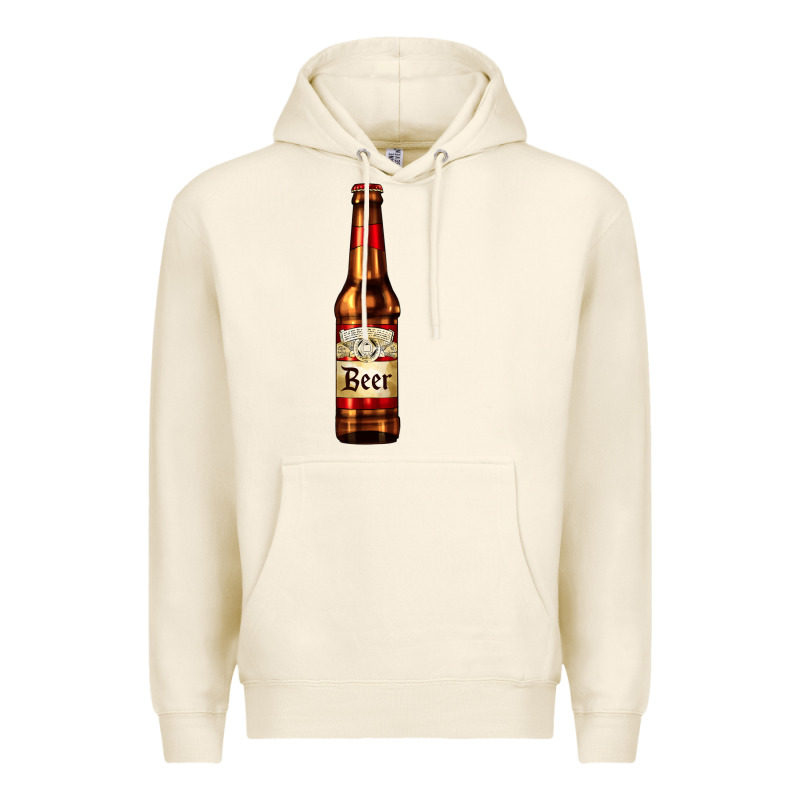 Red Beer Bottle Premium Hoodie by AdoDesignShop | Teevron