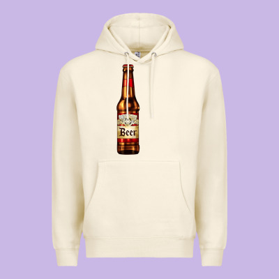 Red Beer Bottle Premium Hoodie Designed By Adodesignshop