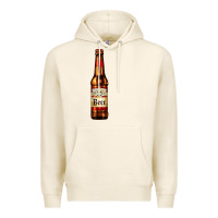 Tofu red beer bottle Premium Hoodie - AdoDesignShop