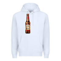 White red beer bottle Premium Hoodie - AdoDesignShop