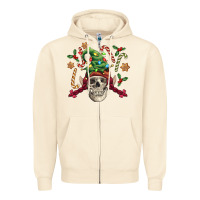 Sandshell elf skull Zipper Hoodie - FaDigitalArtStudio