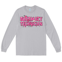 Moon Dust Breast Cancer Pharmacy Technician Long Sleeve Tee - texasbilliewilder