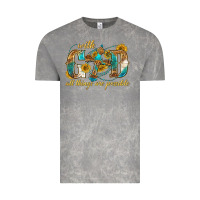 Cloud Rock with god all things are possible with cross Vintage Tee - texasbilliewilder