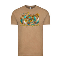 Vintage Coffee with god all things are possible with cross Vintage Tee - texasbilliewilder