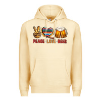 Pina Colada peace love beer Premium Hoodie - NancyCooperArtShop