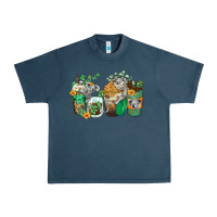 Midnight Navy koala coffee cups Urban Heavy Tee - Zillion Design Studio