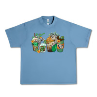 Pebble Blue koala coffee cups Urban Heavy Tee - Zillion Design Studio