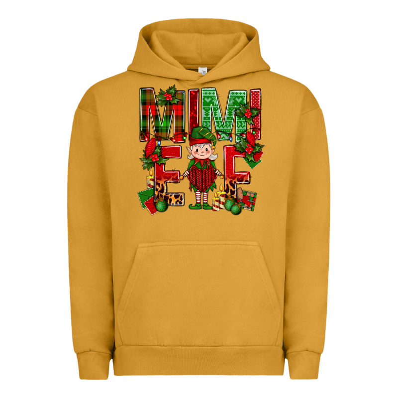Mimi Elf With Knitting Christmas Urban Hoodie by BundleAndBundleShop | Teevron