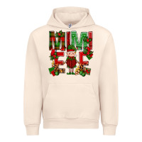 Sandshell Mimi Elf with Knitting Christmas Urban Hoodie - BundleAndBundleShop