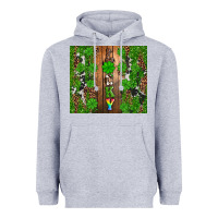 Heather Grey lucky Heavyweight Hoodie - Artiststas