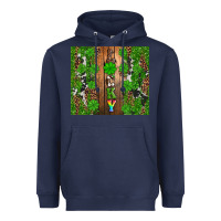 Navy lucky Heavyweight Hoodie - Artiststas