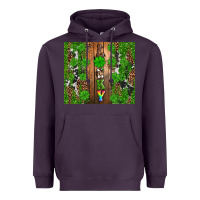Plum lucky Heavyweight Hoodie - Artiststas