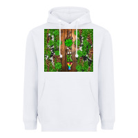 White lucky Heavyweight Hoodie - Artiststas