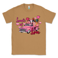 Toasted Coconut loads of love valentine's day farm truck Classic Tee - FaDigitalArtStudio