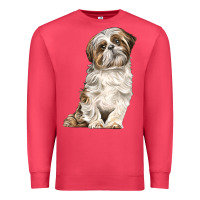 Cardinal Shih Tzu Dog Premium Sweatshirt - LillyAllenDesigns