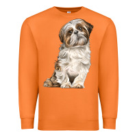 Carrot Shih Tzu Dog Premium Sweatshirt - LillyAllenDesigns