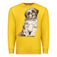 Lemon Shih Tzu Dog Premium Sweatshirt - LillyAllenDesigns