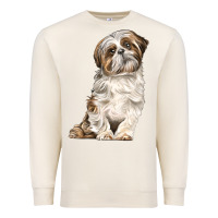 Sandshell Shih Tzu Dog Premium Sweatshirt - LillyAllenDesigns