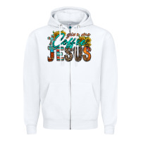 White give me coffee jesus Zipper Hoodie - RacoonDesign