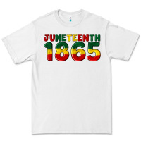 White juneteenth 1865 Premium Tee - Artiststas