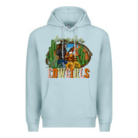 Blue Mist long live cowgirls Premium Hoodie - NancyCooperArtShop