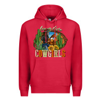Cardinal long live cowgirls Premium Hoodie - NancyCooperArtShop