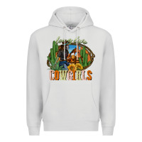 Dove Grey long live cowgirls Premium Hoodie - NancyCooperArtShop