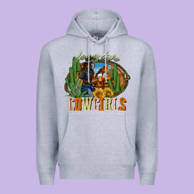 Long Live Cowgirls Premium Hoodie Designed By Nancycooperartshop