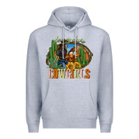 Heather Grey long live cowgirls Premium Hoodie - NancyCooperArtShop