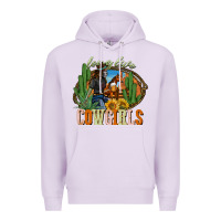 Lilac long live cowgirls Premium Hoodie - NancyCooperArtShop