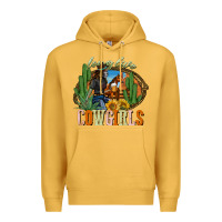 Mustard long live cowgirls Premium Hoodie - NancyCooperArtShop