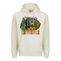 Oatmeal Heather long live cowgirls Premium Hoodie - NancyCooperArtShop