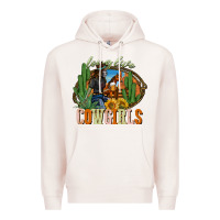 Pale Pink long live cowgirls Premium Hoodie - NancyCooperArtShop