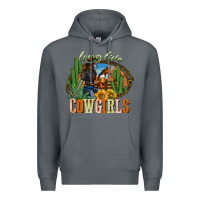 Rock long live cowgirls Premium Hoodie - NancyCooperArtShop