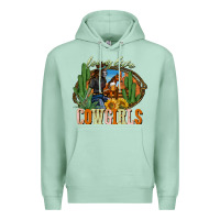 Seafoam long live cowgirls Premium Hoodie - NancyCooperArtShop