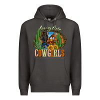 Smoke long live cowgirls Premium Hoodie - NancyCooperArtShop