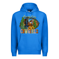 True Royal long live cowgirls Premium Hoodie - NancyCooperArtShop