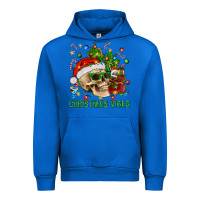 Cobalt Christmas Vibes Urban Hoodie - BundleAndBundleShop