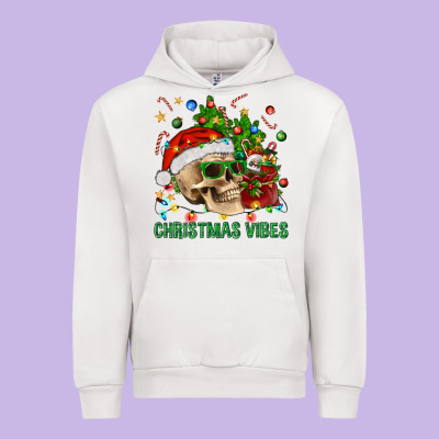 Christmas Vibes Urban Hoodie Designed By Bundleandbundleshop