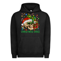 Pigment Black Christmas Vibes Urban Hoodie - BundleAndBundleShop