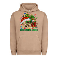 Pigment Burro Christmas Vibes Urban Hoodie - BundleAndBundleShop